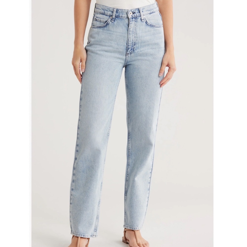 Rag & Bone Hattie Mid Rise Straight Leg Jeans In Oconee Size 27